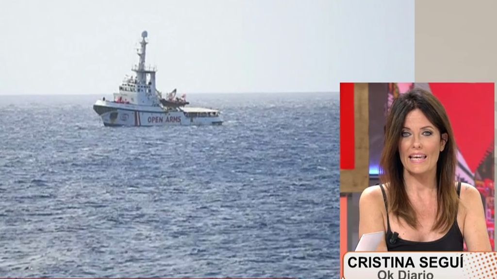 Cristina Seguí: “El responsable de lo que le ocurre al Open Arms es Open Arms”