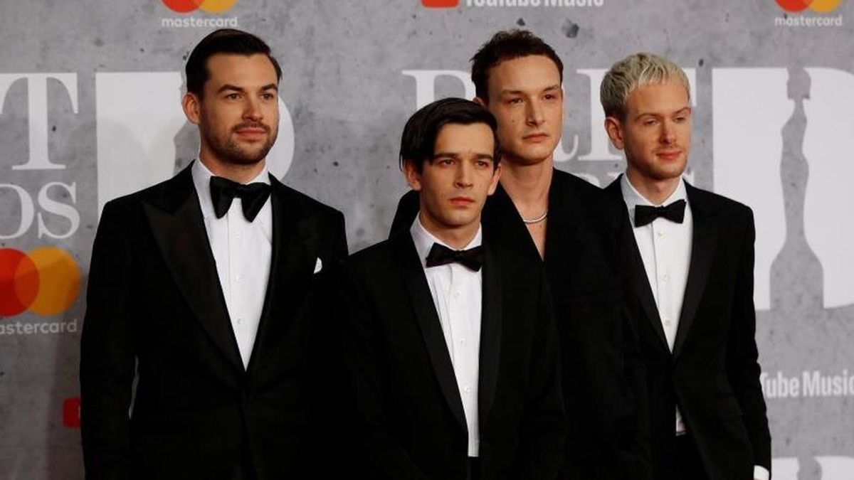 The 1975 en los Brit Awards 2019.