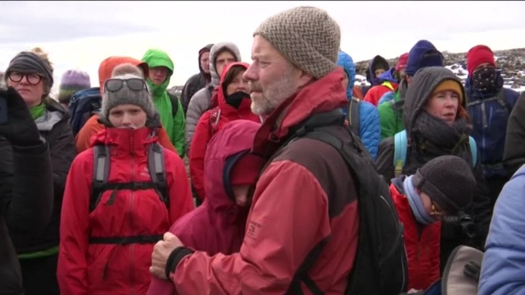 Islandia despide al glaciar Okjokull, el primero desaparecido por el calentamiento global