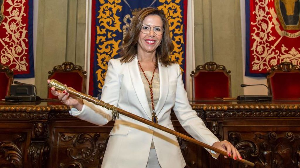 Ana Belén Castejón, alcaldesa del Ayuntamiento de Cartagena (Murcia) Ana Belén Castejón, alcaldesa del Ayuntamiento de Cartagena (Murcia)