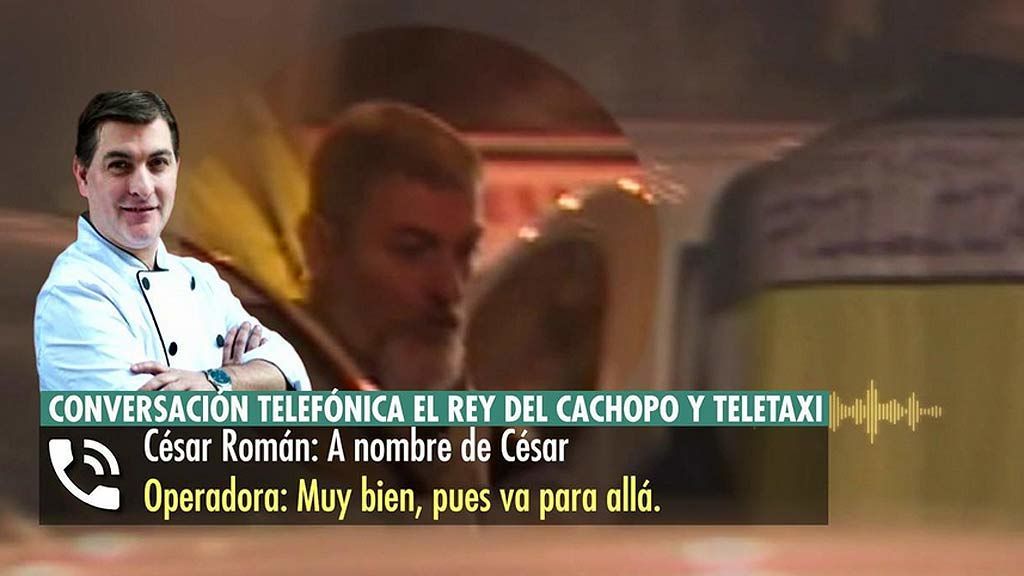 La conversación telefónica de ‘El Rey del Cachopo’ y el taxi