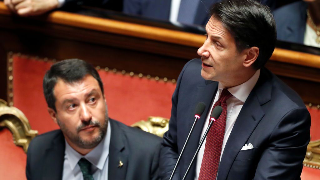 Conte anuncia su dimisión como primer ministro de Italia