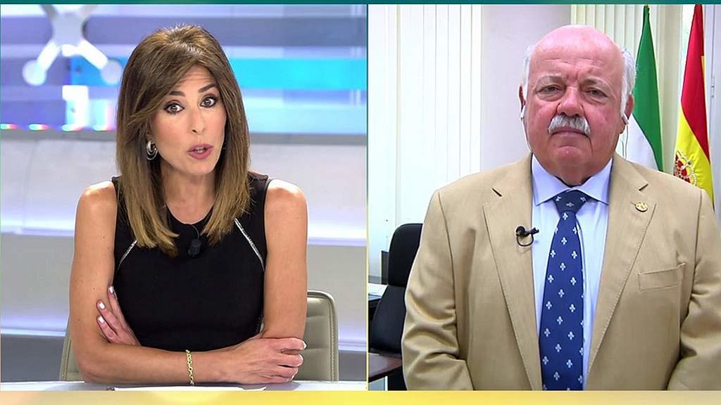 Jesús Aguirre, Consejero de Sanidad de la Junta de Andalucía, sobre la alerta por listeria: “Tenemos un volumen de 523, 132 confirmados y unos 55 ingresados”