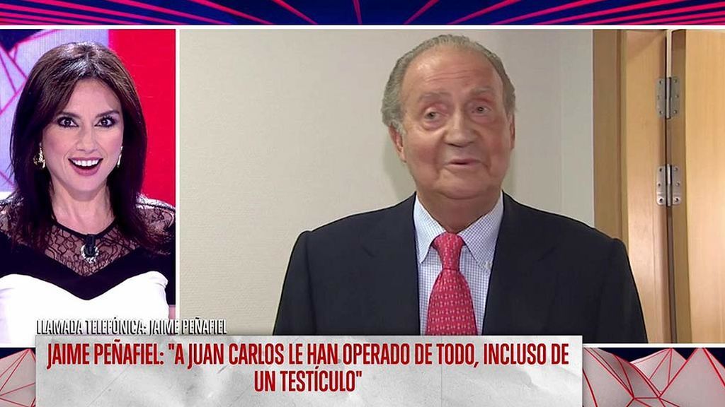 Jaime Peñafiel, sobre la operación de corazón de Don Juan Carlos: “Era la única válvula que no le había tocado, le han tocado hasta los testículos”