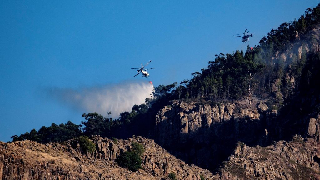 Estabilizado el incendio en Gran Canaria