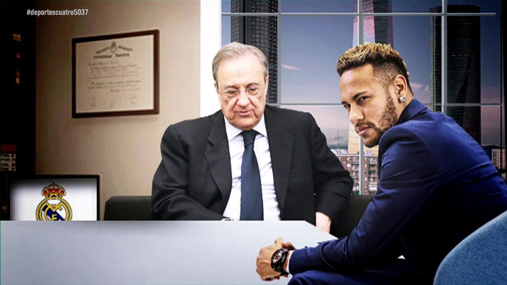 El plan económico de Florentino Pérez para amortizar el fichaje de Neymar por el Real Madrid