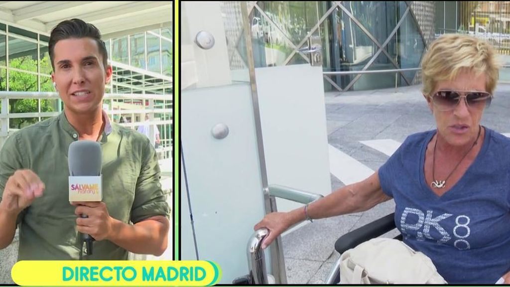 Chelo Gª Cortés ya ha salido de la operación: “Está muy animada"