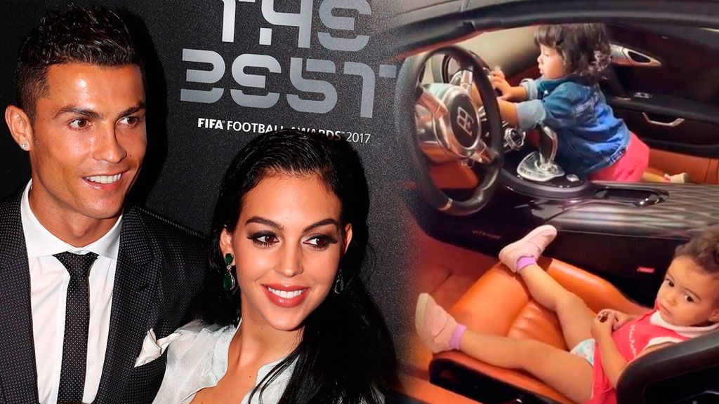 Georgina desvela las 'travesuras' de sus hijas a Ronaldo: "Cuando tú no estás ellas mandan en tus coches"