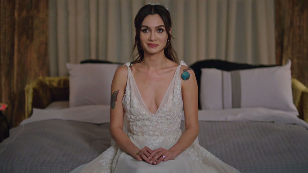 Asli se viste de novia: vota y dinos qué te ha parecido su look para el gran final de 'Amor en blanco y negro'