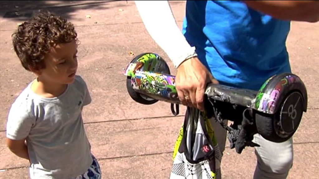 Un padre de Logroño sufre quemaduras en el brazo tras explotar un patinete eléctrico en su casa