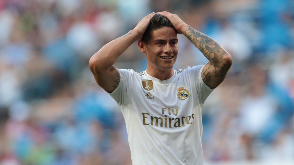La afición del Real Madrid ovaciona a James Rodríguez en su vuelta al Bernabéu 832 días después La afición del Real Madrid ovaciona a James Rodríguez en su vuelta al Bernabéu 832 días después