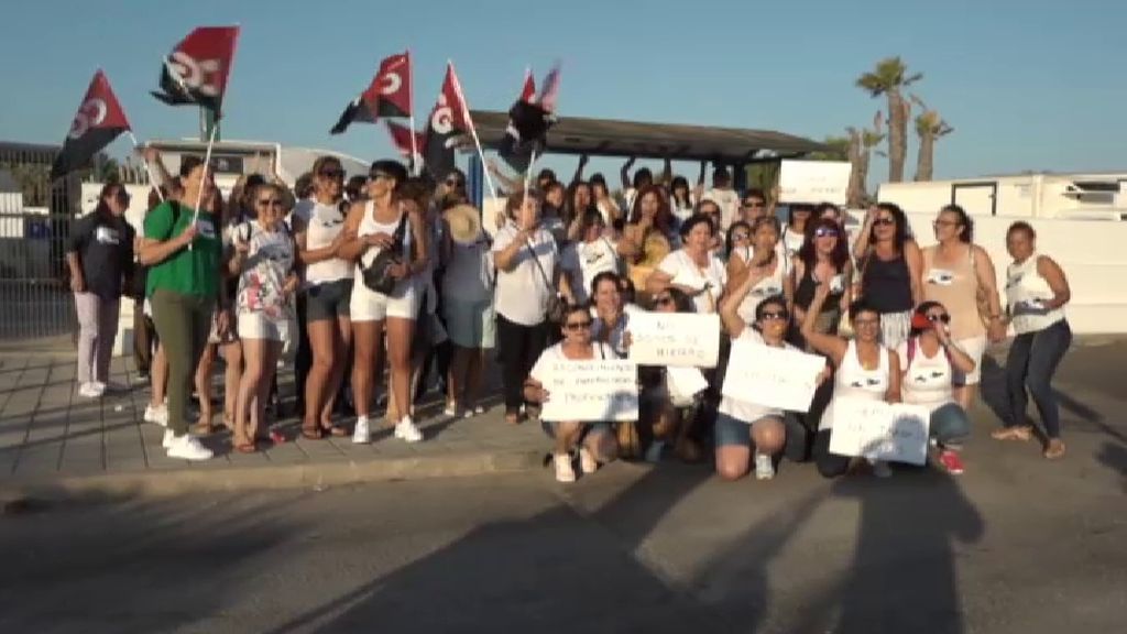 Las Kellys de Ibiza y Formentera se han manifestado para denunciar la sobrecarga de trabajo que padecen