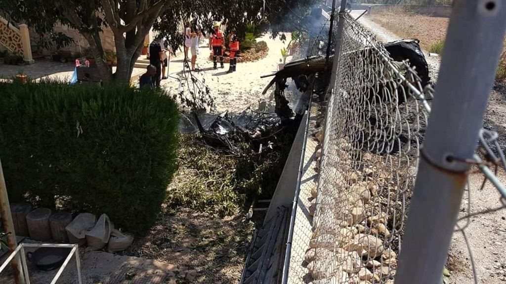 El accidente entre un helicóptero y un ultraligero en Mallorca, en imágenes