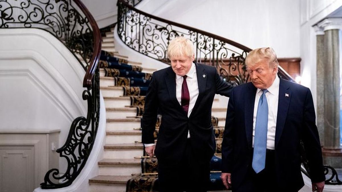 Johnson condiciona sus planes de Brexit a expensas de un difícil acuerdo comercial con EEUU