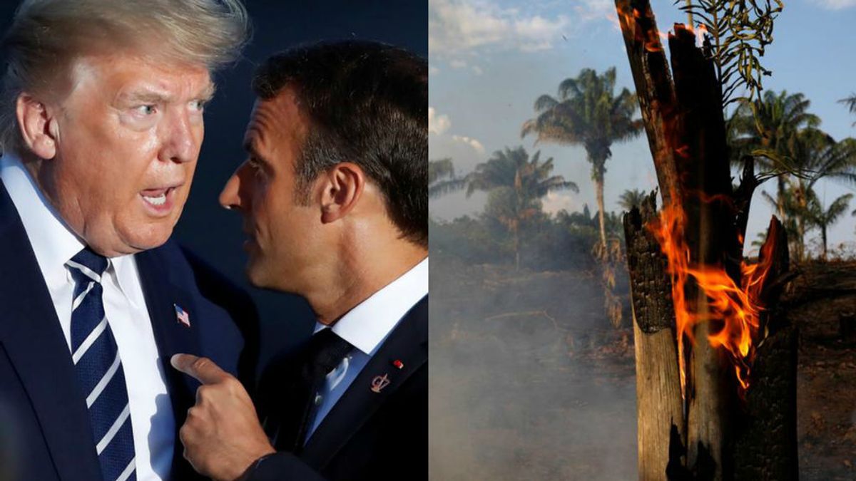 El G7 acuerda apoyar a los países de la Amazonía para ayudar a sofocar los incendios