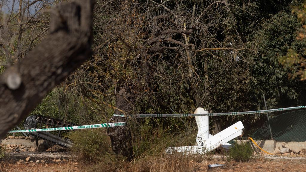 El accidente entre un helicóptero y un ultraligero en Mallorca, en imágenes