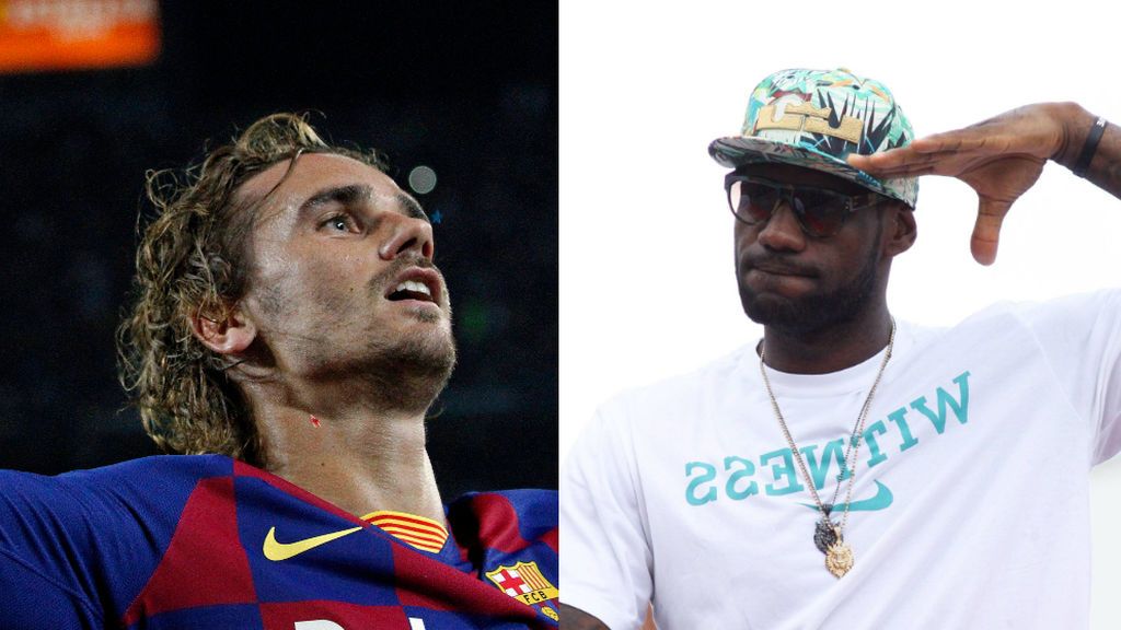 Lebron James da el visto bueno a la celebración de Griezmann: “Te veo, hermano”