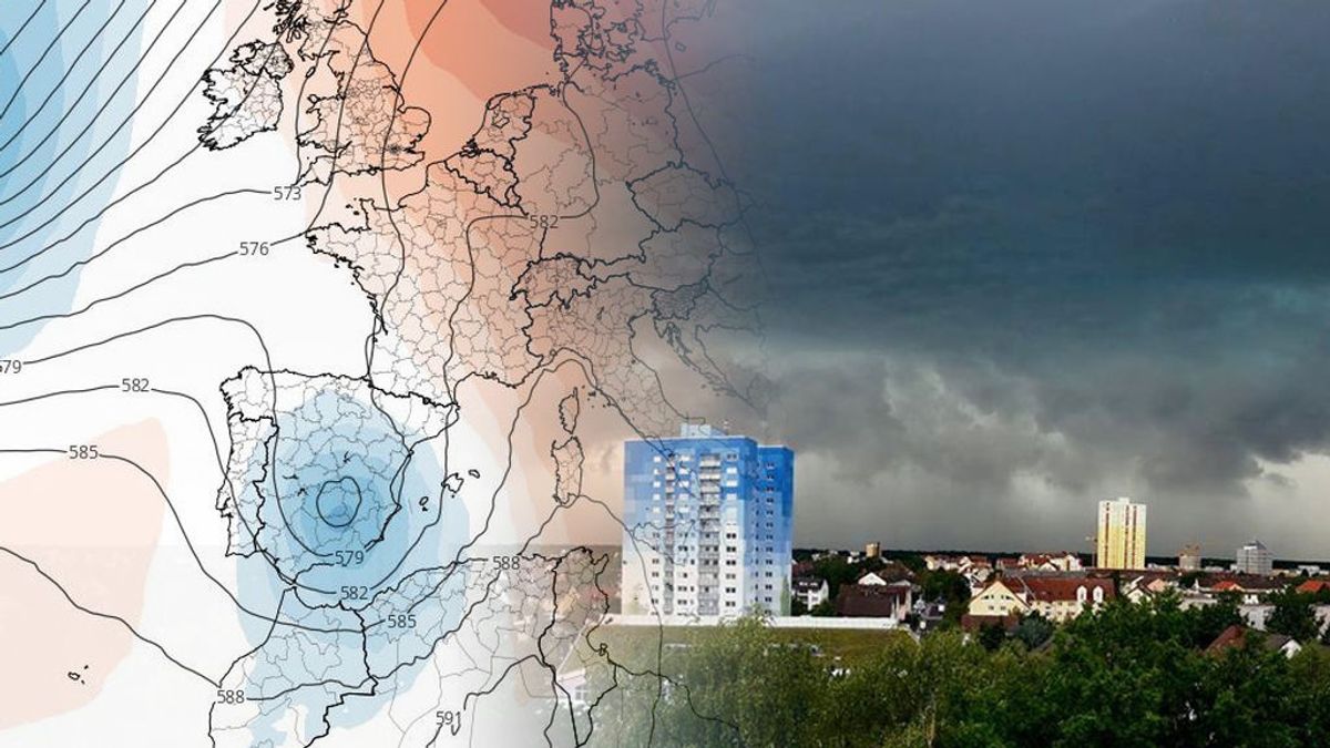 Aviso especial de la Aemet: alerta de la virulencia de las tormentas que vienen por al DANA