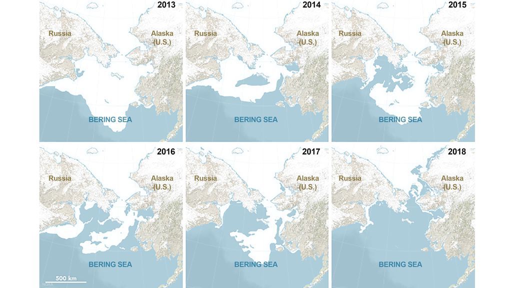 NOAA-Bering-Sea-Ice-Extent-2013-2018