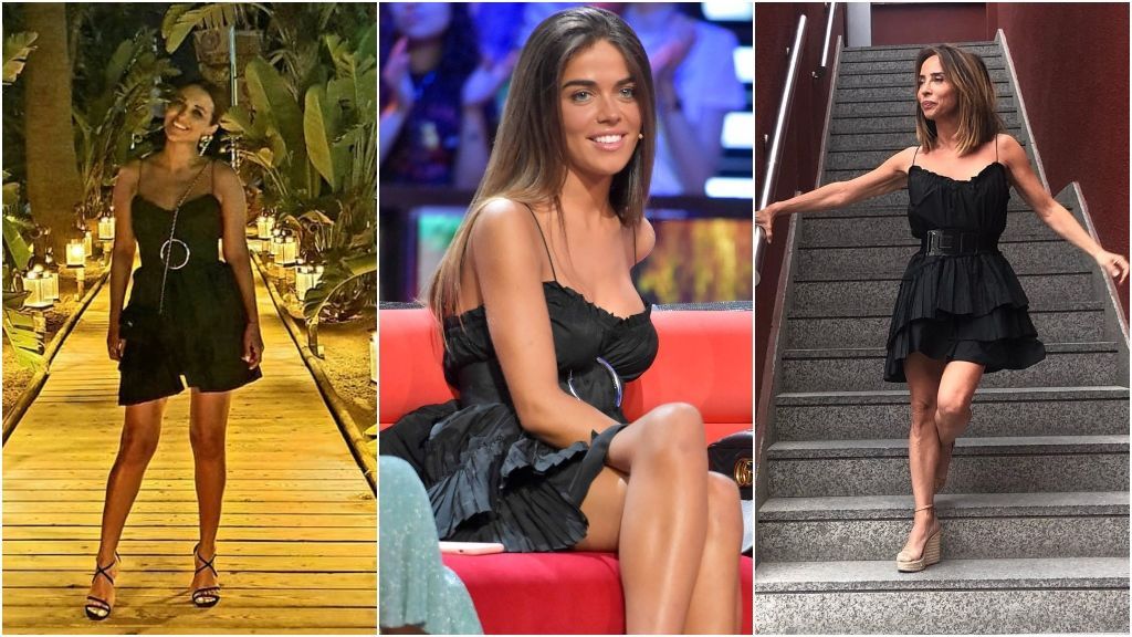 Paula Echevarría, Marta Sánchez o María Patiño ya lo han lucido: el mini vestido negro que arrasa entre las vips