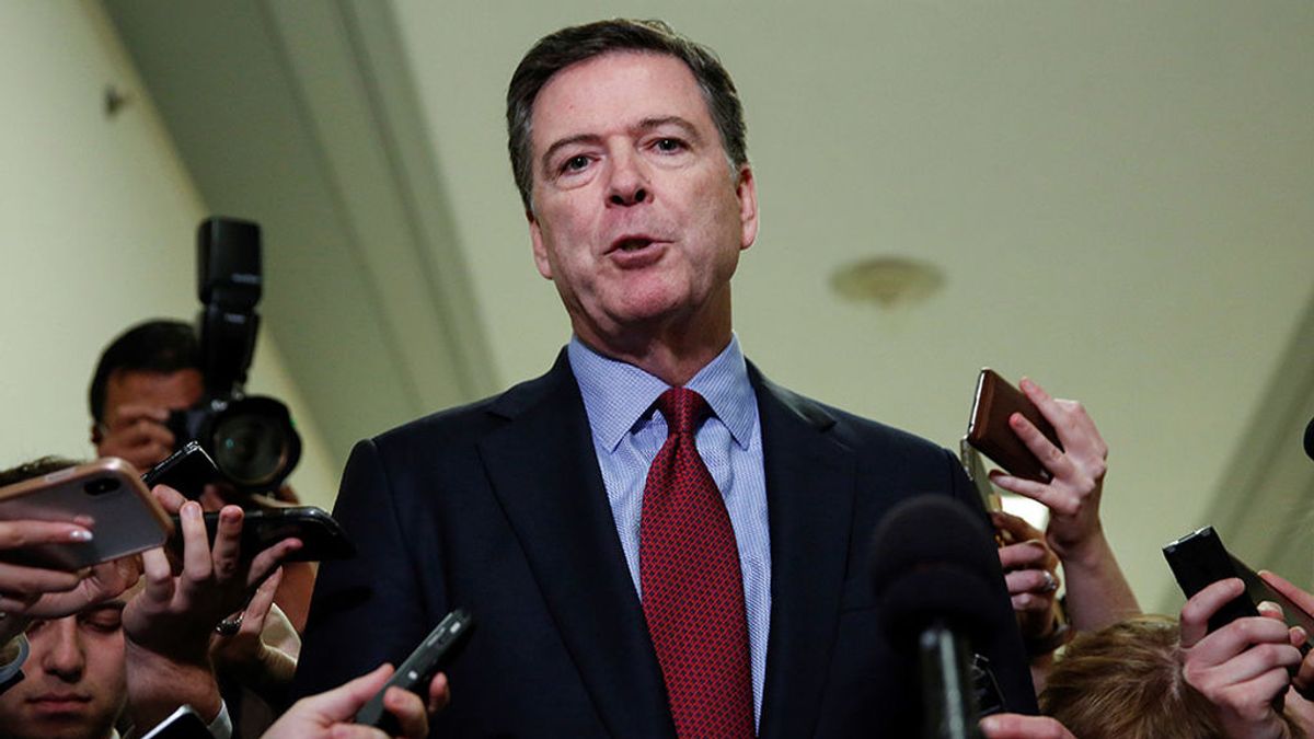 El ex director del FBI, James Comey, acusado de violar las reglas de la agencia El ex director del FBI, James Comey, acusado de violar las reglas de la agencia