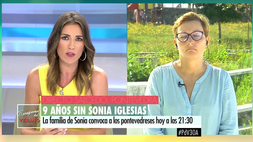 Hermana de Sonia Iglesias: "Cada vez que tenemos que ver a mi sobrino, hablo con él sin ver a su padre"