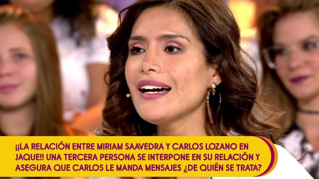 Miriam Saavedra quiere ser mamá: "El próximo año os voy a dar una sorpresita"