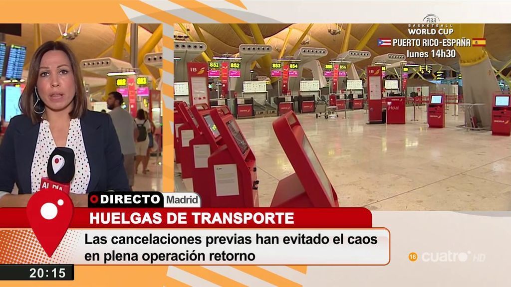 Huelga de transportes: las cancelaciones previas han evitado el caos en Madrid
