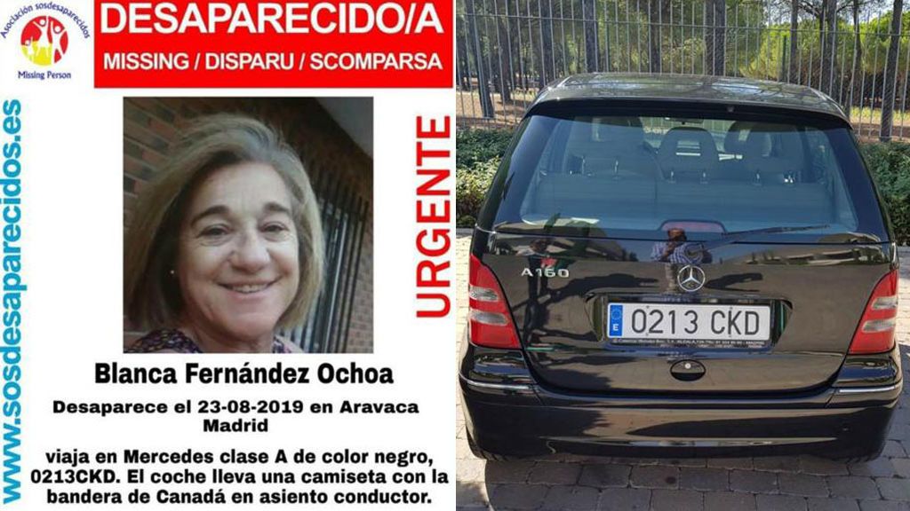 La Policía localiza el coche de Blanca Fernández Ochoa