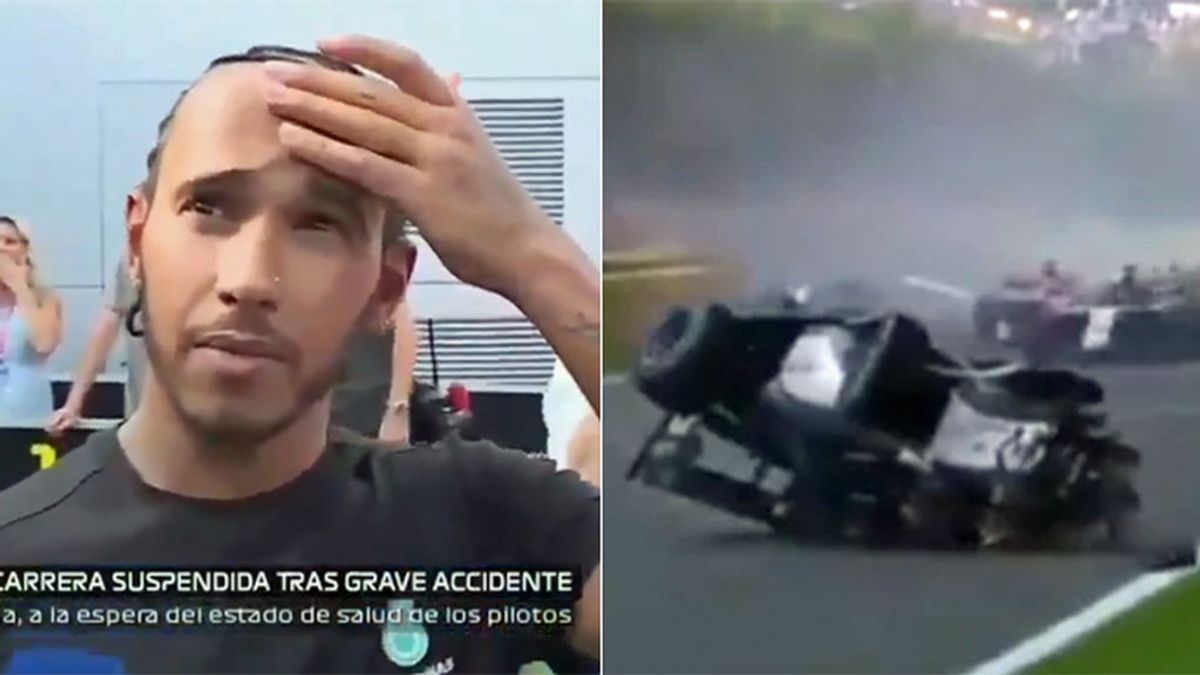 La reacción de Lewis Hamilton al presenciar en directo el accidente mortal del piloto Anthoine Hubert: “¡Ay,ay!” La reacción de Lewis Hamilton al presenciar en directo el accidente mortal del piloto Anthoine Hubert: “¡Ay,ay!”