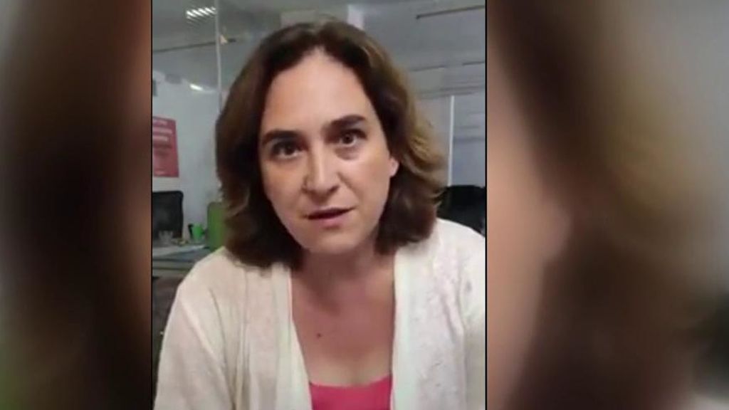 Ada Colau, indignada con los ataques sobre Barcelona