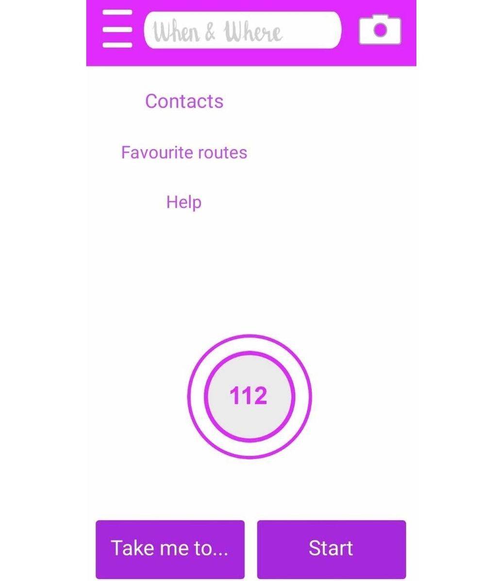 When and Where app