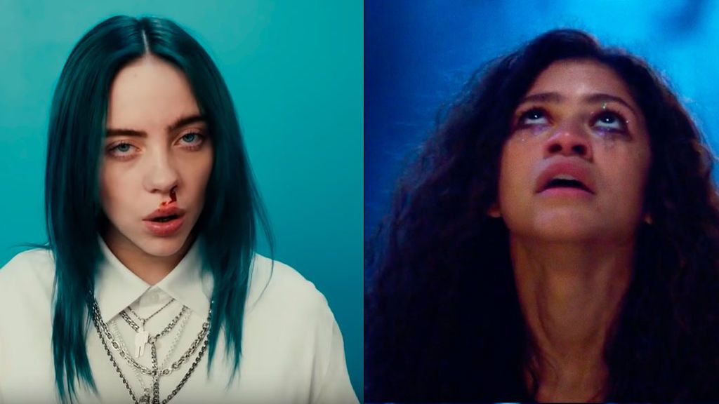 Billie Eilish y Zendaya (Euphoria)