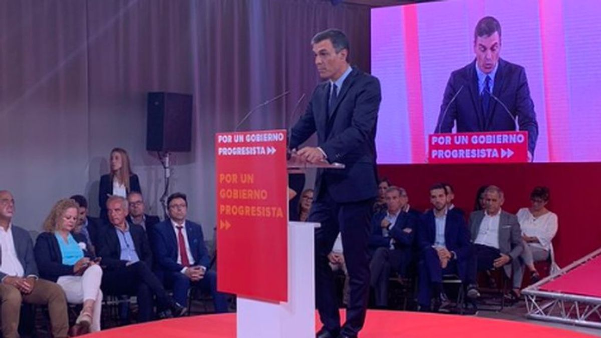 Las frases de Pedro Sánchez que nos acercan más a las elecciones: un mitin para culpar al resto del no gobierno