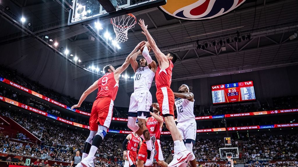 Disfruta de las mejores canastas de la primera mitad del Estados Unidos - Turquía