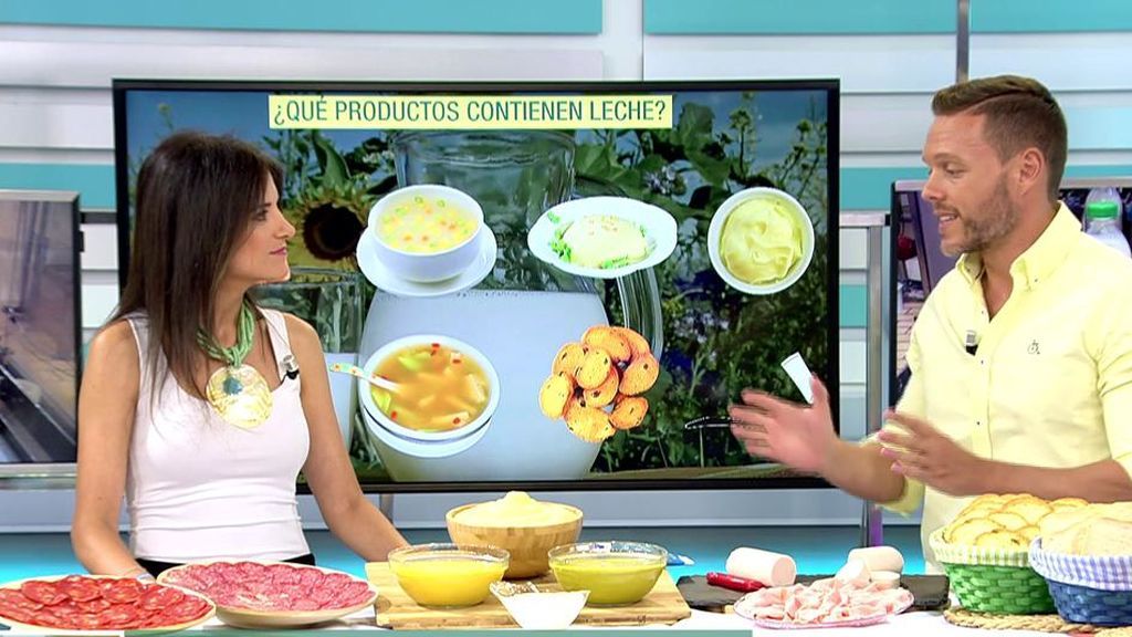 Sanidad advierte sobre productos con leche no etiquetados