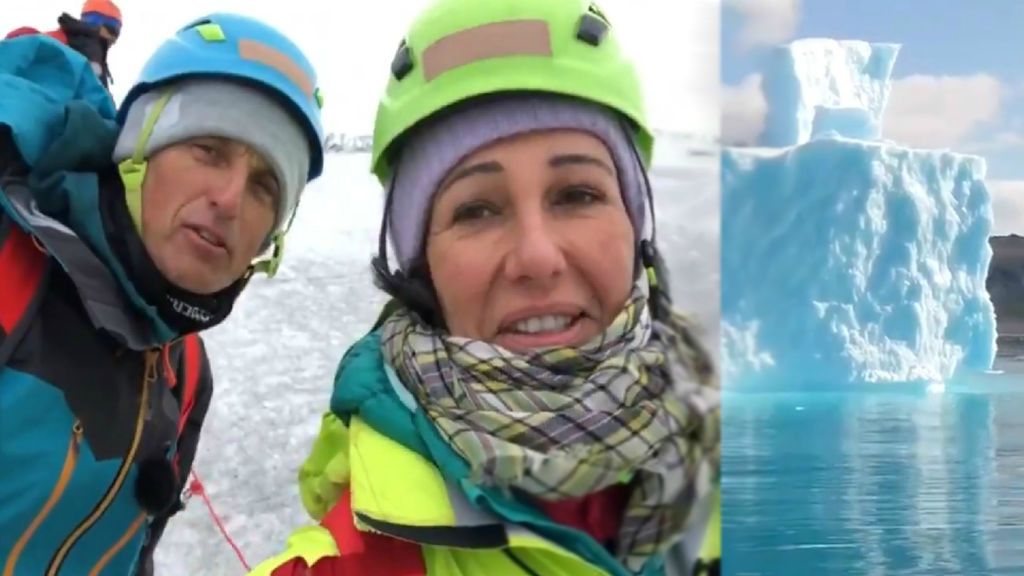 Jesús Calleja y Ana Botín muestran las duras consecuencias del cambio climático