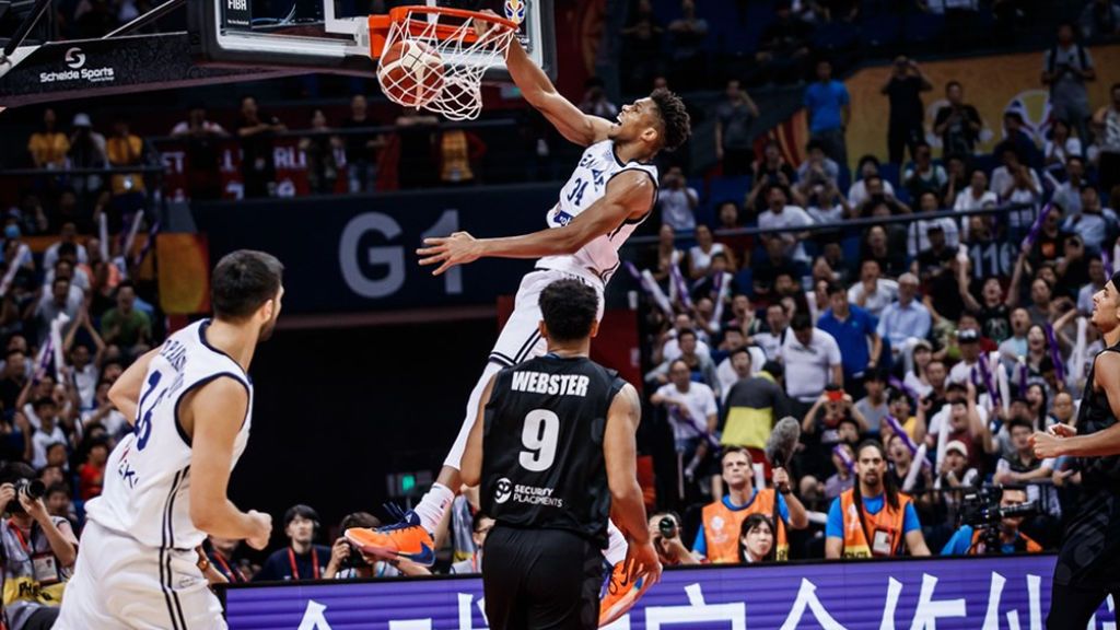 Mejores jugadas del partido entre Grecia y Nueva Zelanda