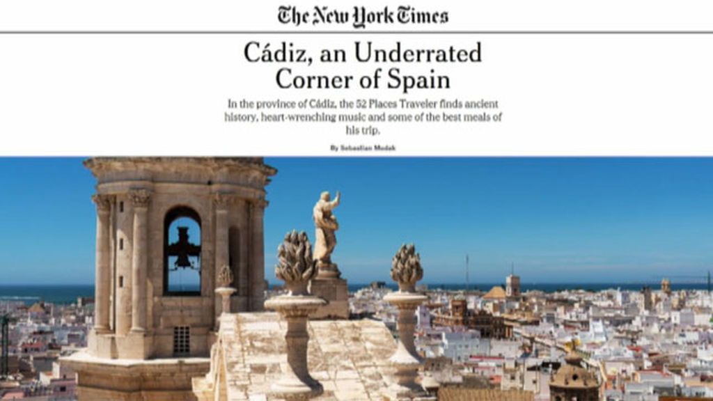 El New York Times cae rendido ante Cádiz