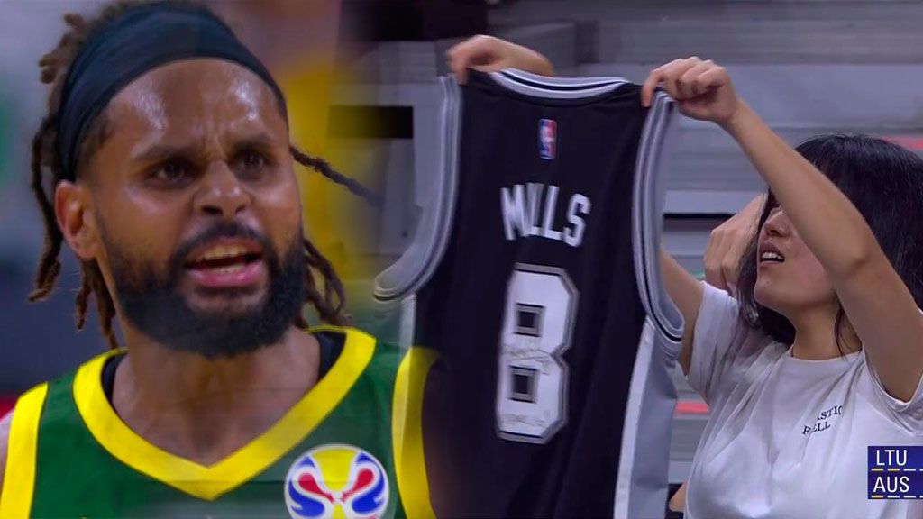 Patty Mills sabe hacer magia en la pista: La afición china alucina con la increíble canasta del australiano
