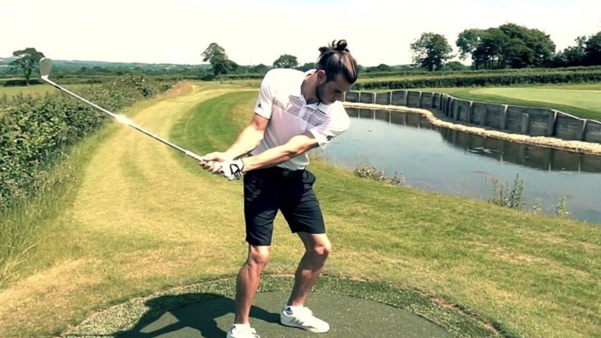 Bale: "Estoy muy feliz con que me apoden 'El Golfista' dentro del vestuario del Real Madrid" Bale: "Estoy muy feliz con que me apoden 'El Golfista' dentro del vestuario del Real Madrid"