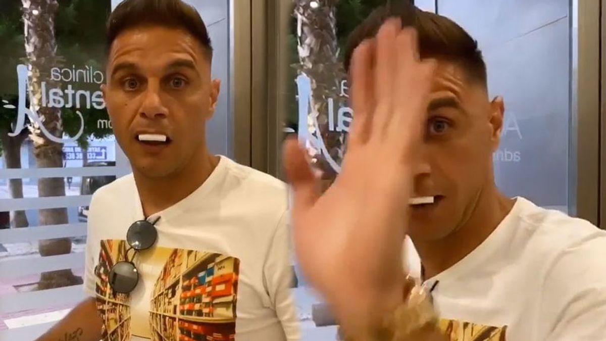 La broma de Joaquín nada más salir del dentista: "Como en casa de mi hermana" La broma de Joaquín nada más salir del dentista: "Como en casa de mi hermana"