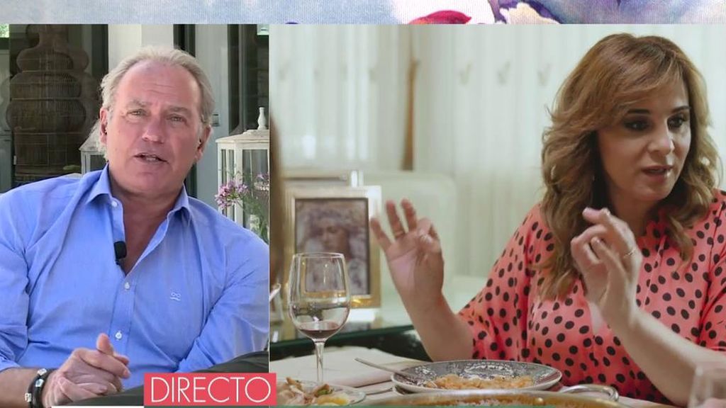 Bertín Osborne habla del 'zasca' que le da Ana María Aldón: "A Ortega Cano le ha tocado la lotería con esta mujer"
