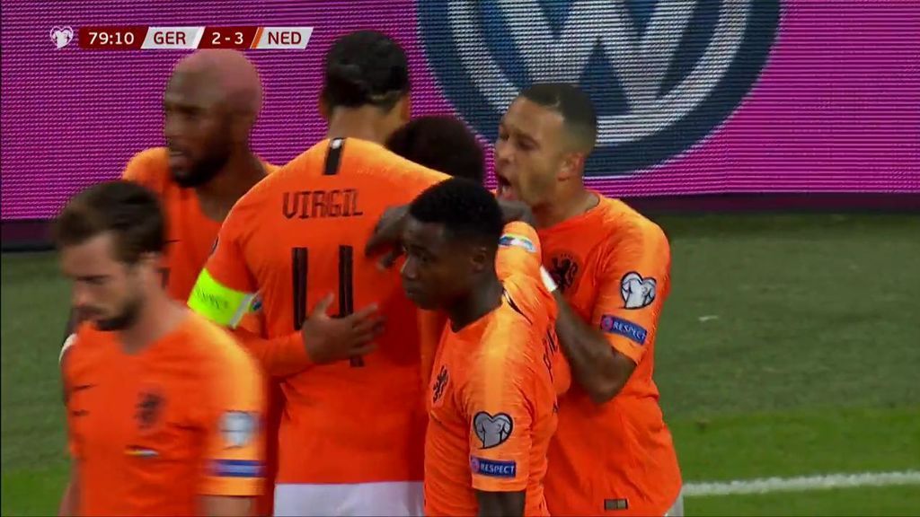 Malen remonta el partido: Gran contra de Holanda para dar la vuelta al marcador (2-3)