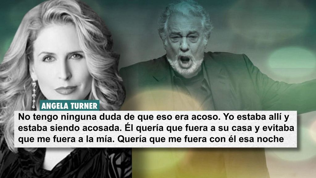 El relato de la cantante Angela Turner contando el presunto acoso de Plácido Domingo