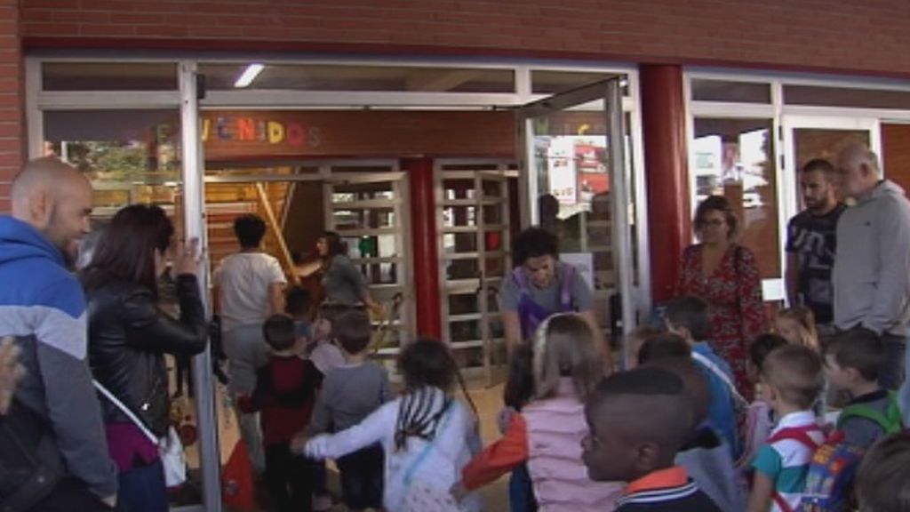 Los niños de Navarra, Murcia y La Rioja han vuelto al colegio tras las vacaciones de verano