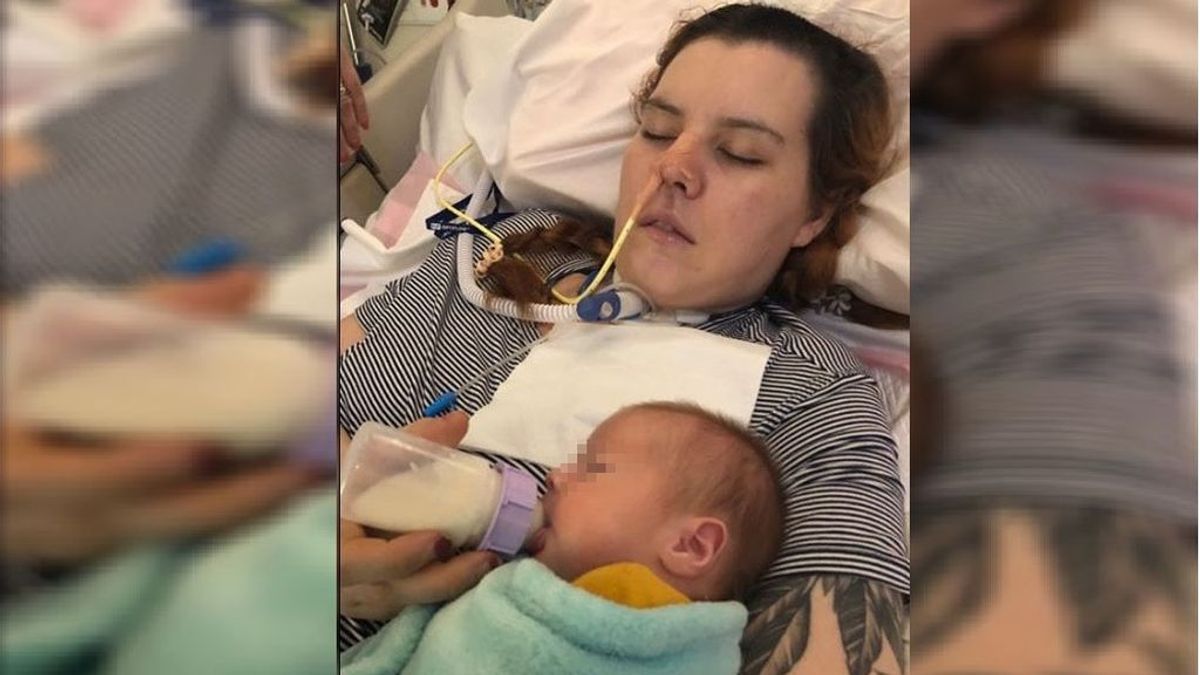 Una mujer rechazó recibir un tratamiento por estar embarazada y cayó en coma:  ahora ha dado a luz a su bebé