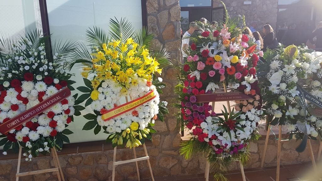 Ramos de flores de entidades deportivas