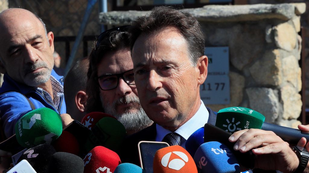 El periodista y amigo de la familia, Matías Prats