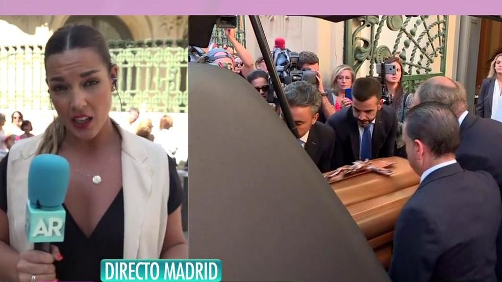 Adiós a Camilo Sesto: familiares y amigos se despiden en la capilla ardiente de la SGAE